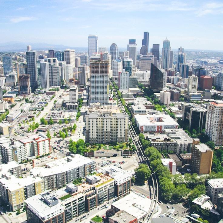 Sunset outdoors in United States